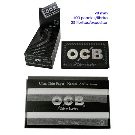 OCB Doble Premium Expositor 25 libritos de 100 hojas