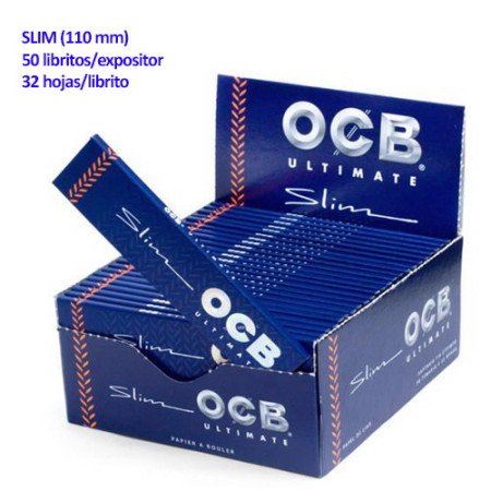 OCB Ultimate Slim Expositor con 50 libritos