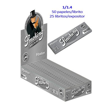 Smoking Master Medium Exp. con 25 libritos