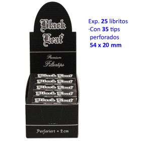 Tips  perforados  para  filtro  Black  Leaf  Exp.  con  25  libritos  de  35  tips...