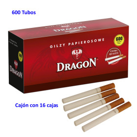 600  tubos  Cajón  con  16  cajas  DRAGON