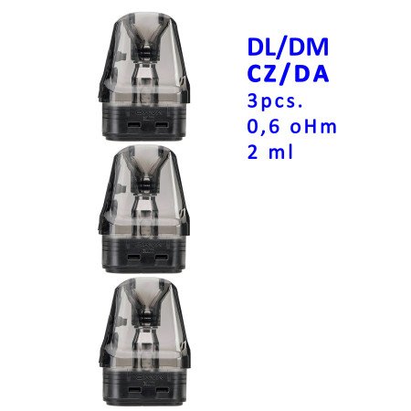 Pod Xlim Top Fill 2ml 0.6 ohm (3pcs) - Oxva