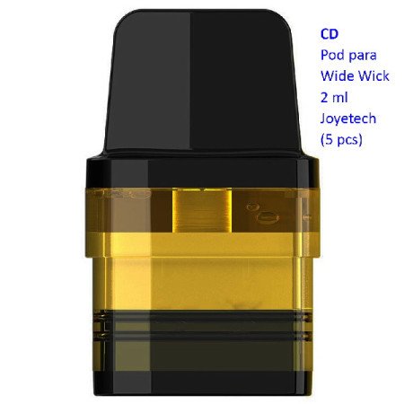 Pod negro para WideWick 2ml 1.2 ohm (5pcs) - Joyetech