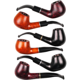 Colección 6 Cachimbas madera Jean Claude