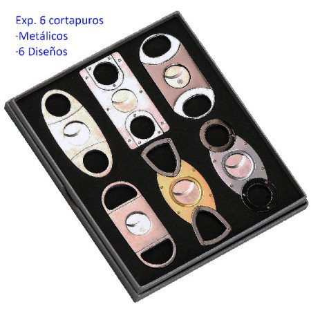 Caja con 6 Cortapuros diseños surtidos