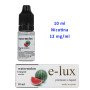 E-Liquid Watermelon 12 mg. envase con 10 ml e-lux