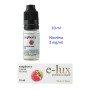e-liquid Raspberry 3 mg. envase con 10 ml. e-lux
