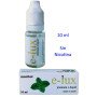 e-liquid Menthol 0 mg. envase con 10 ml. e-lux