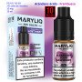 10 mg. Blueberry Sour Raspberry MARYLIQ Sales de nicotina 10 ml.
