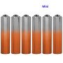 Mini Clipper ORANGE GRADIENT Exp. 30 encendedores con funda metal