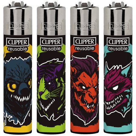 Clipper ANIMALS ZOMBIES Exp. 48 encendedores