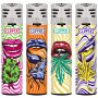 Clipper SEDUCTIVE WEED Jet flame Expositor con 48 encendedores