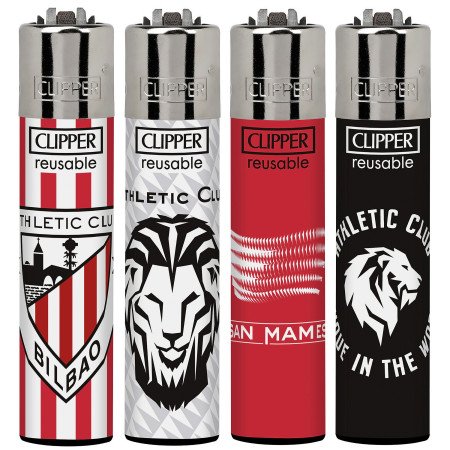 Clipper ATHLETIC DE BILBAO Expositor con 48 encendedores