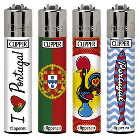 Clipper PORTUGAL TOURIST Expositor con 48 encendedores