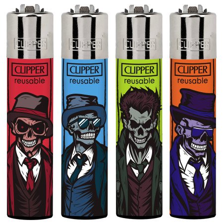 Clipper ZOMBIE GANGSTERS Exp. 48 encendedores