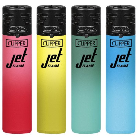 Clipper JET FLAME METALLIC GRADIENT 3 Exp. 48 encendedores