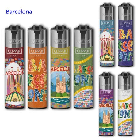 Clipper BARCELONA 2 2024 Exp. 48 encendedores