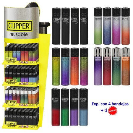 Clipper MIX PINTADOS 1 Expositor con 4 bandejas + 1 s/c de 48...