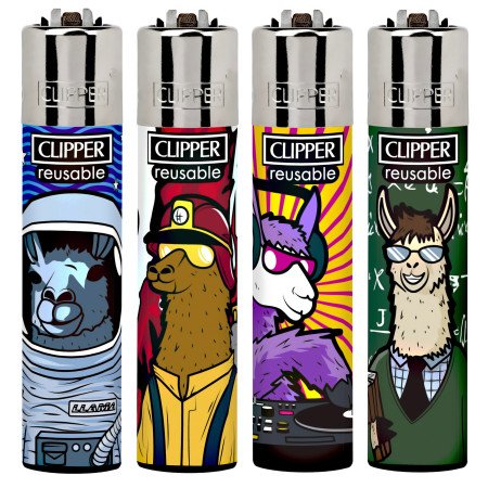 Clipper LLAMA WORK Exp. 48 encendedores
