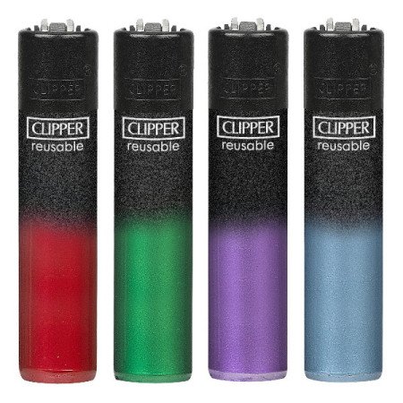 Clipper BLACK CRYSTAL GRADIENT Exp. 48 encendedores