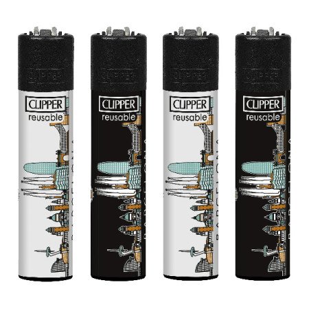 Clipper BCN SKYLINE Exp. 48 encendedores
