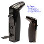Encendedor turbo jet PASSATORE Rio gun metal/madera doble llama con...