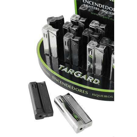 Expositor con 12 encendedores turbo Antique gas