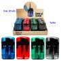 Expositor 20 encendedores turbo jet Easy Torch 8 transparentes colores...