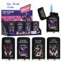 Expositor con 20 encendedores jet flame Prof Magic Tarot
