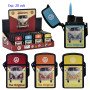 Expositor con 20 encendedores jet flame VW Malibu