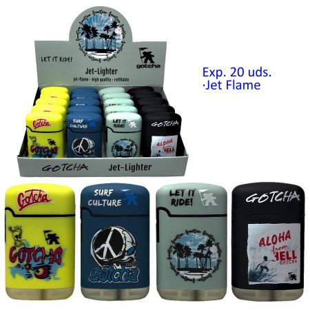 Expositor 20 encend. turbo jet Easy Torch 8 Gotcha 3