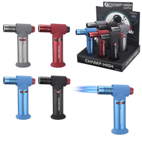 Expositor con 6 encendedores turbo Champ 4 llamas