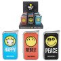 Expositor con 12 encendedores piezo Smiley
