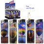 Expositor con 50 encendedores piezo Prof Air balloon