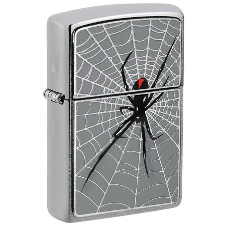 Encendedor Zippo 200 Spider Web Grey