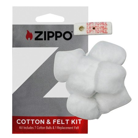 Zippo Repuesto de algodón y fieltro