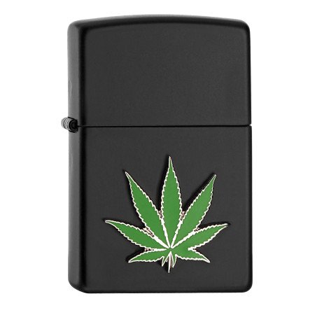 Encendedor Zippo 218 Cannabis Leaf