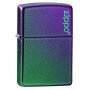 Encendedor Zippo Iridescent Matte Logo