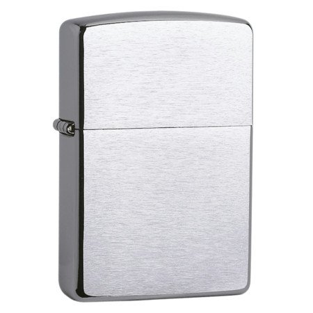 Encendedor Zippo 200 liso cromado mate