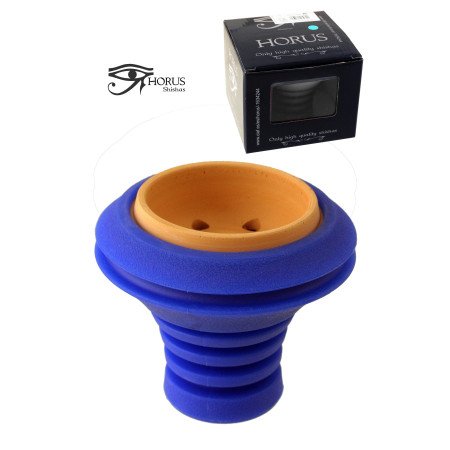 Cazoleta HORUS desmontable en 2 piezas azul. Terracota.