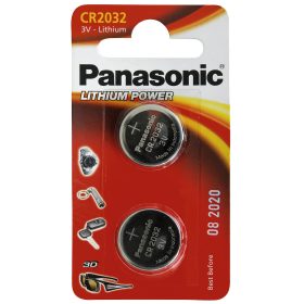 Blister con 2 pilas debotón CR2032