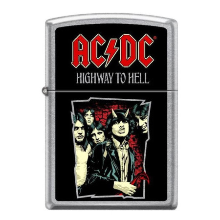 ENCENDEDOR ZIPPO ACDC HIGHWAY TO HELL