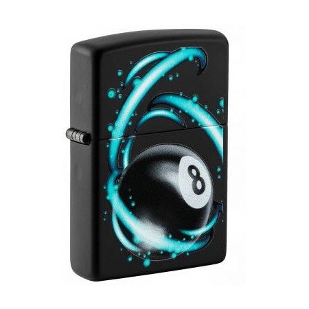 ENCENDEDOR ZIPPO BLACK BALL GLOWING LIGHT