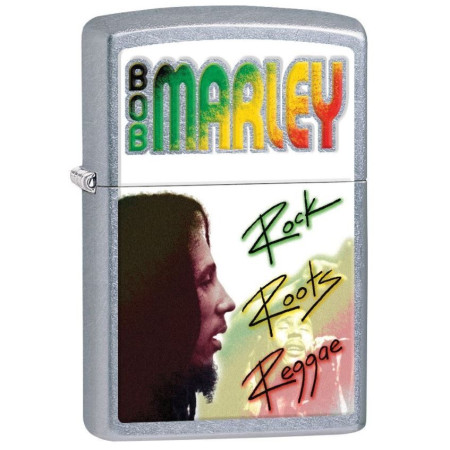 ENCENDEDOR ZIPPO BOB MARLEY ROCK ROOTS AND REGGAE