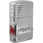 ENCENDEDOR ZIPPO BOLT DESIGN SILVER EXCLUSIVE COLLECTION