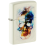 ENCENDEDOR ZIPPO GLOWING SKULL DESIGN