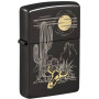 ENCENDEDOR ZIPPO HIGH POLISH WESTERN DESIGN