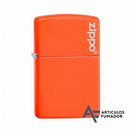 ENCENDEDOR ZIPPO ORANGE ORIGINAL LOGO