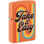 ENCENDEDOR ZIPPO ORANGE TAKE IT EASY