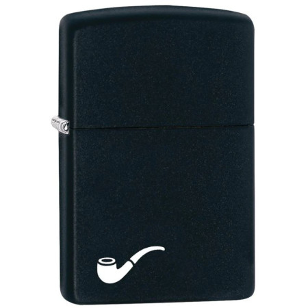 ENCENDEDOR ZIPPO PIPE BLACK MATTE